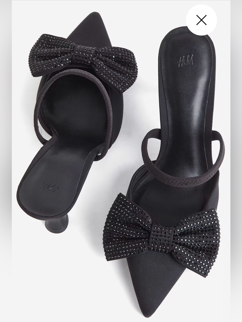 BOW-DETAIL SLINGBACKS SIZE 9 - Picture 8 of 8